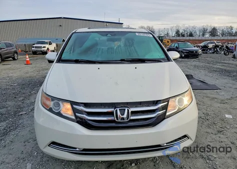 2016 Honda Odyssey Exl z USA, uszkodzony, nr VIN 5FNRL5H60GB101815